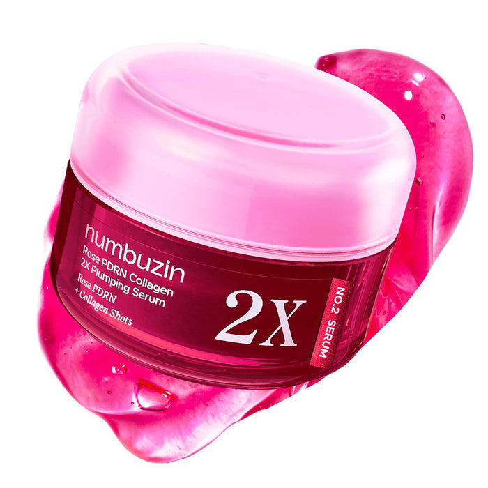 Numbuzin No.2 Rose PDRN Collagen 2X Plumping Serum 30 mL