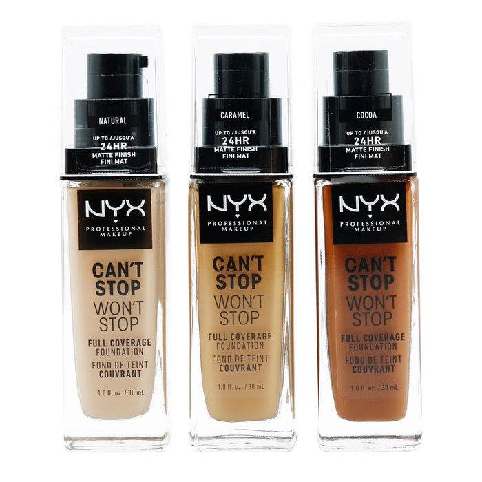 NYX Can't Stop Won't Stop Full Coverage Foundation - ikatehouse