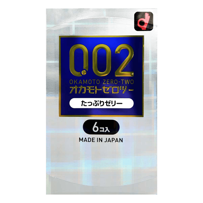Okamoto 0.02 Jelly Condom 6 pcs
