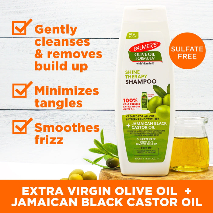 Olive Oil Formula Shine Therapy Shampoo 400ml