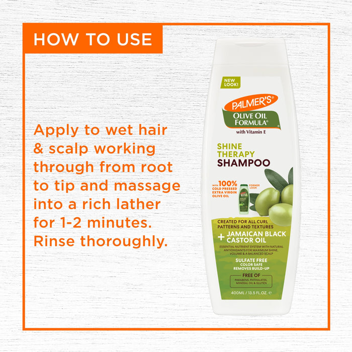 Olive Oil Formula Shine Therapy Shampoo 400ml
