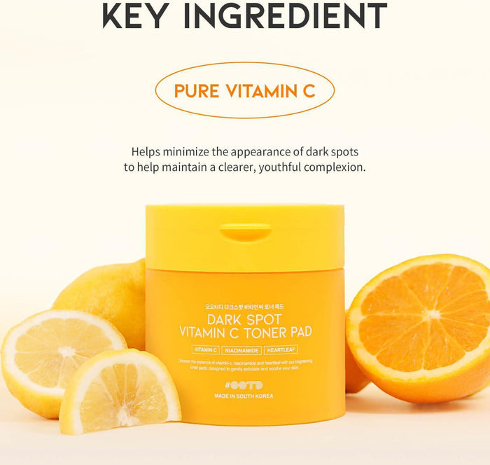 OOTD Beauty Dark Spot Vitamin C Toner Pad 70 pads