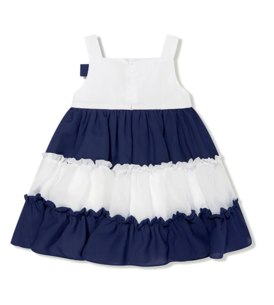 PATACHOU bow-detail ruffled dress
