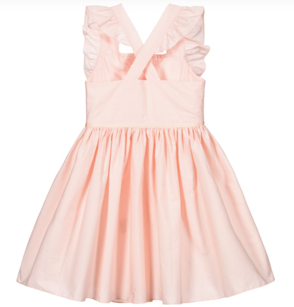 Patachou Girl Pink Cotton Dress