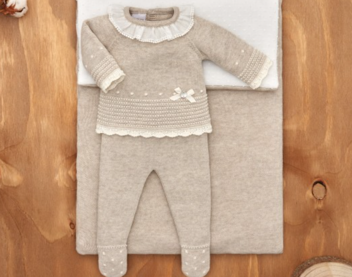 PAZ RODRIGUEZ knitted wool set