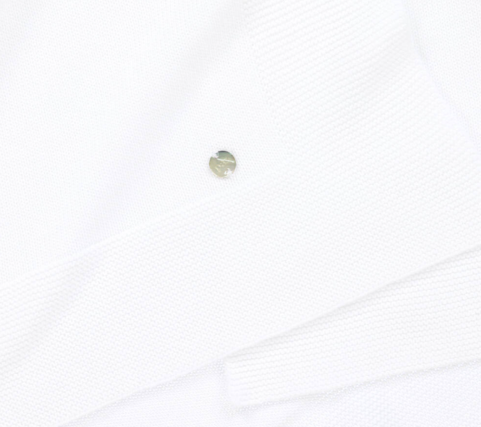 PAZ RODRIGUEZ White Organic Cotton Blanket (98cm)