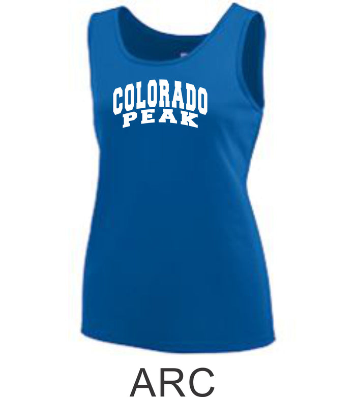 Peak Training Tank- Girls or Ladies- Matte or Glitter
