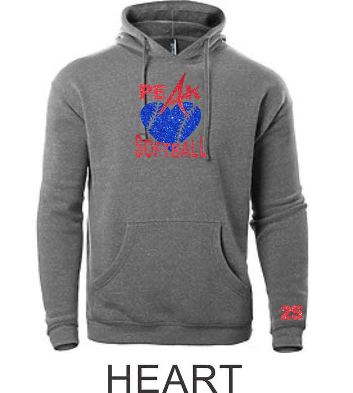 Peak Unisex Basic Hoodie- 3 designs