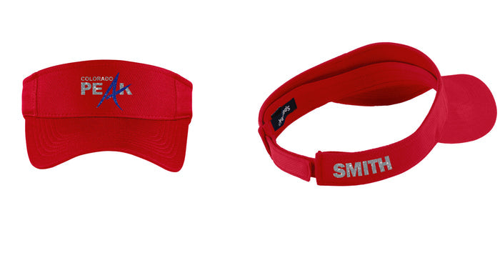 Peak Visor- 2 Designs- Matte or Glitter