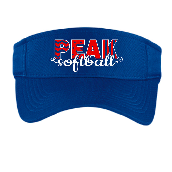 Peak Visor- 2 Designs- Matte or Glitter