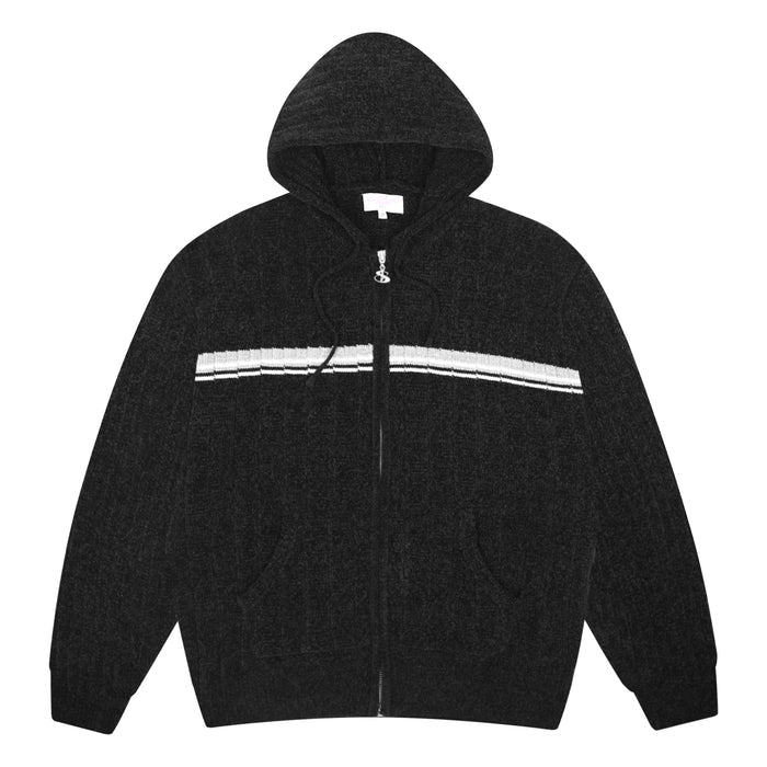 Phantasy Chenille Hood (Black)