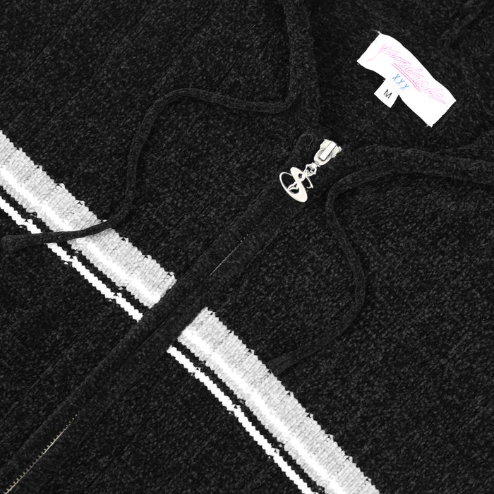 Phantasy Chenille Hood (Black)