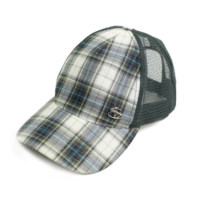 Phantasy Plaid Cap (Green)