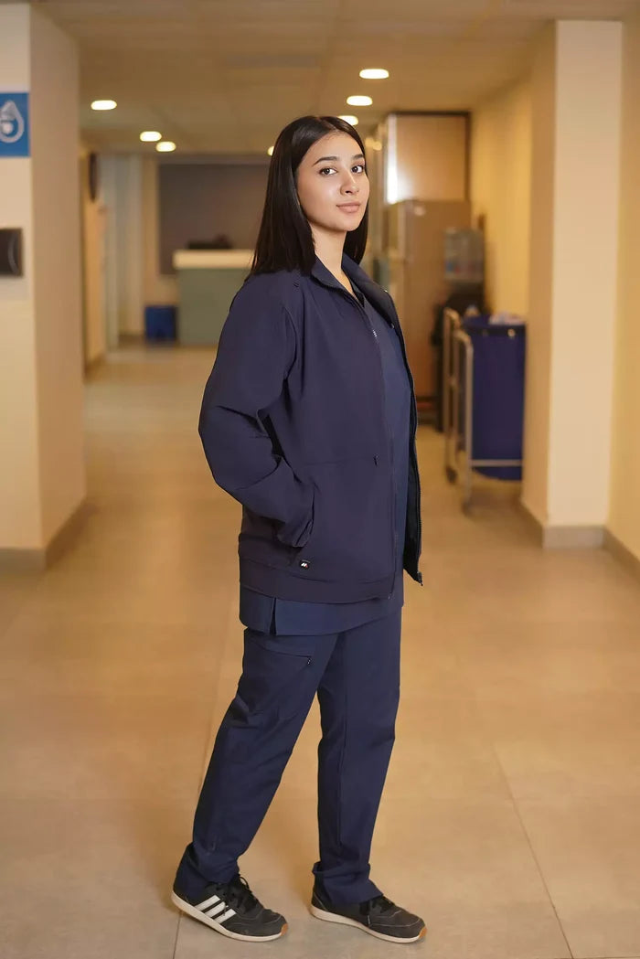 Phantom Unisex Scrub Jacket