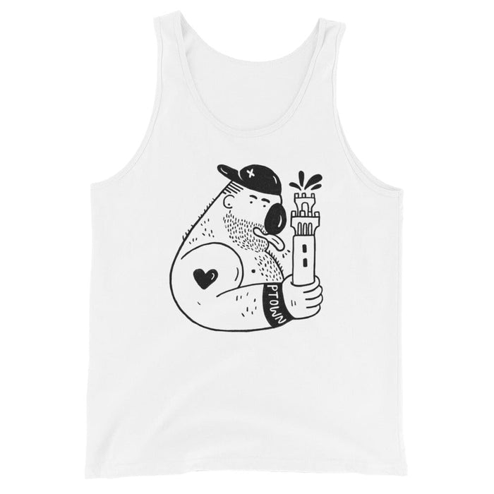 Pilgrim Monument Ptown Bear Tank