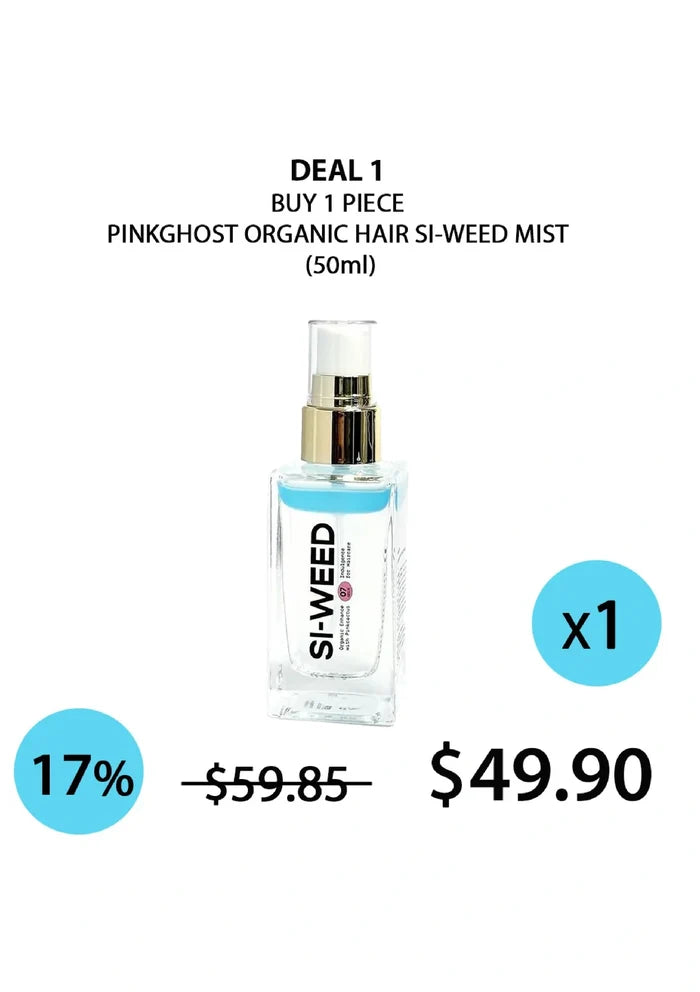 (BUY 1) PINKGHOST ORGANIC HAIR SI-WEED MIST