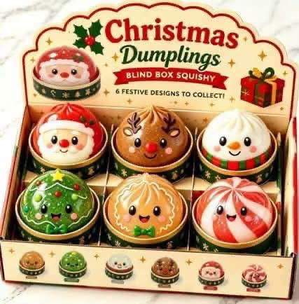 Pre-order: Christmas Friends Mystery Dumpling