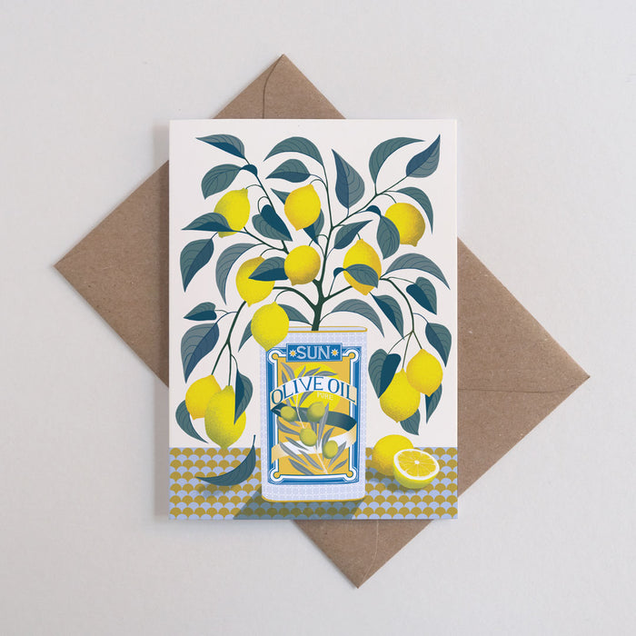 Printer Jonson Lemon Tree Card