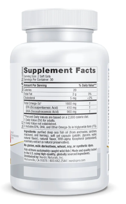 ProDHA 1000 by Nordic Naturals