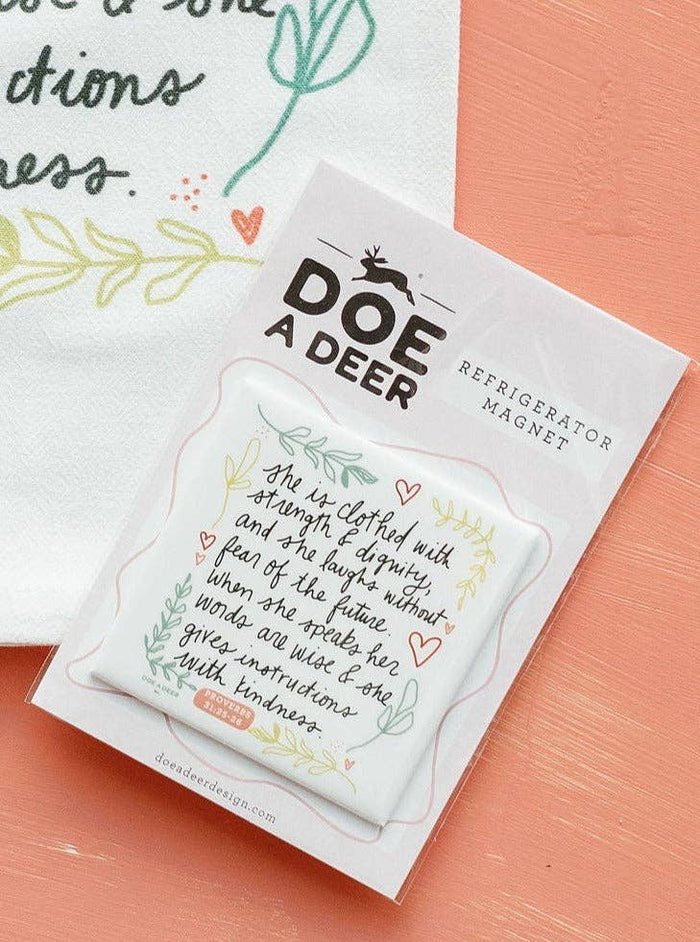 Proverbs 31 Refrigerator Magnet