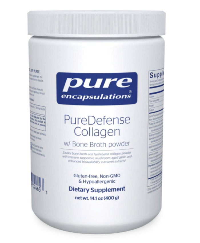 PureDefense Collagen w/ Bone Broth powder by Pure Encapsulations
