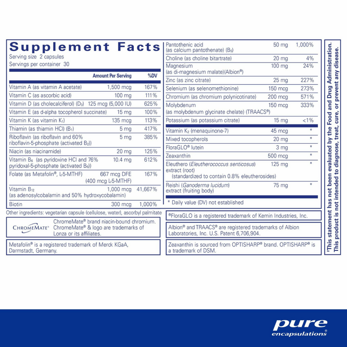 PureResponse Multivitamin by Pure Encapsulations