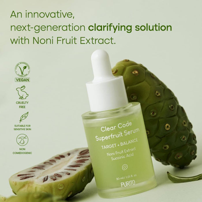 PURITO Clear Code Superfruit Serum سيروم تنقية البشرة من بيوريتو