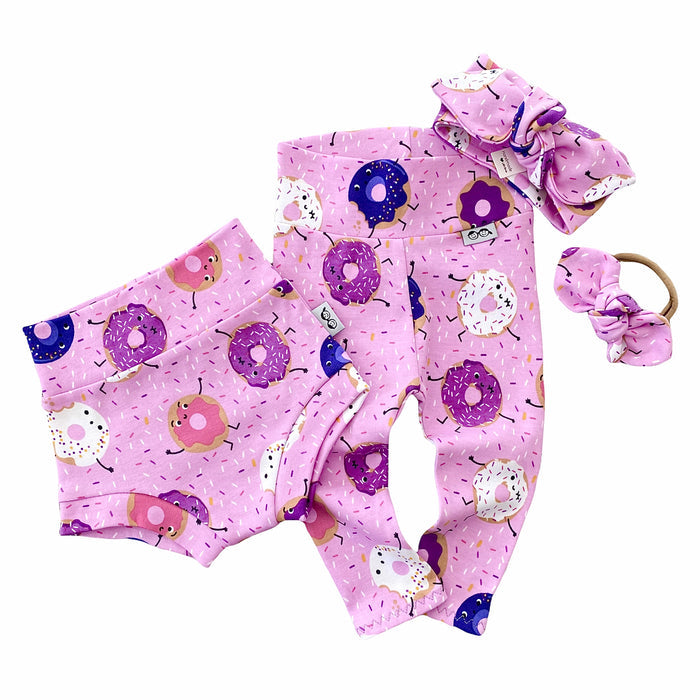 Purple Donuts Leggings and/or Headbands