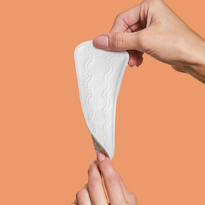Panty Liner in hands
