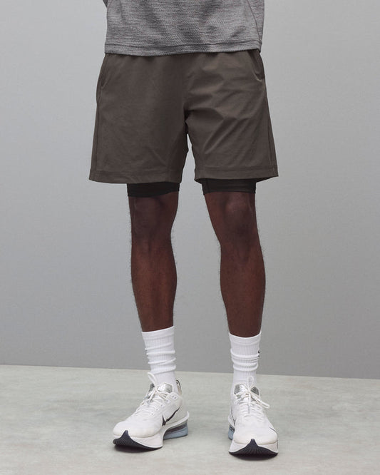 Reigning Champ 4-Way Stretch Nylon Combo Training Standard Shorts