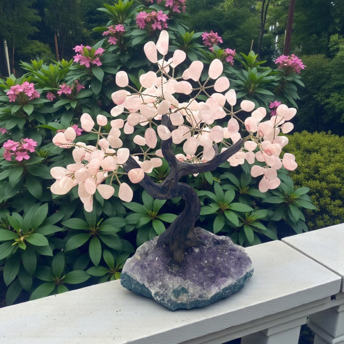 Rose Quartz Large Tree