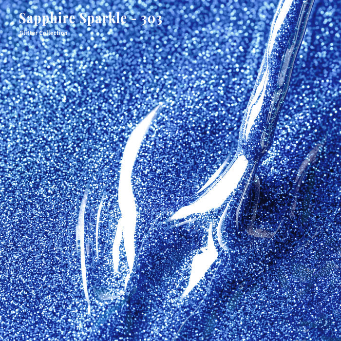 Sapphire Sparkle - 303 - Polish Duo