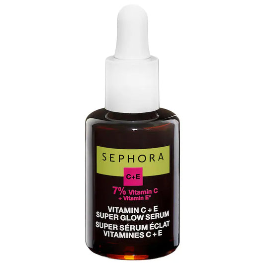 SEPHORA C + E 7% vitamin c + vitamin e super glow serum 98% ingrediants from natural origin