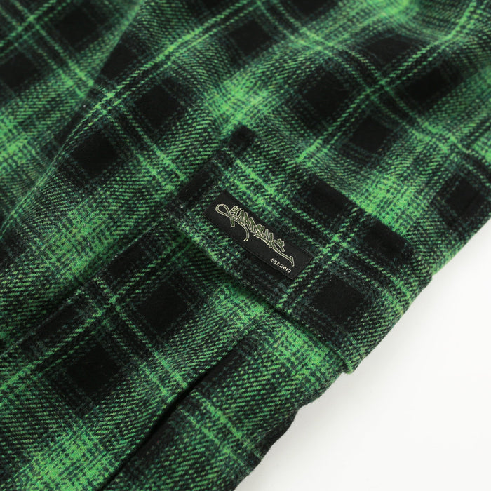 Shoreline Plaid Shorts (Green)