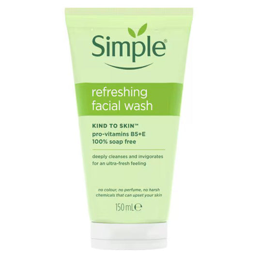 Simple Kind To Skin Refreshing Facial Wash 150ml