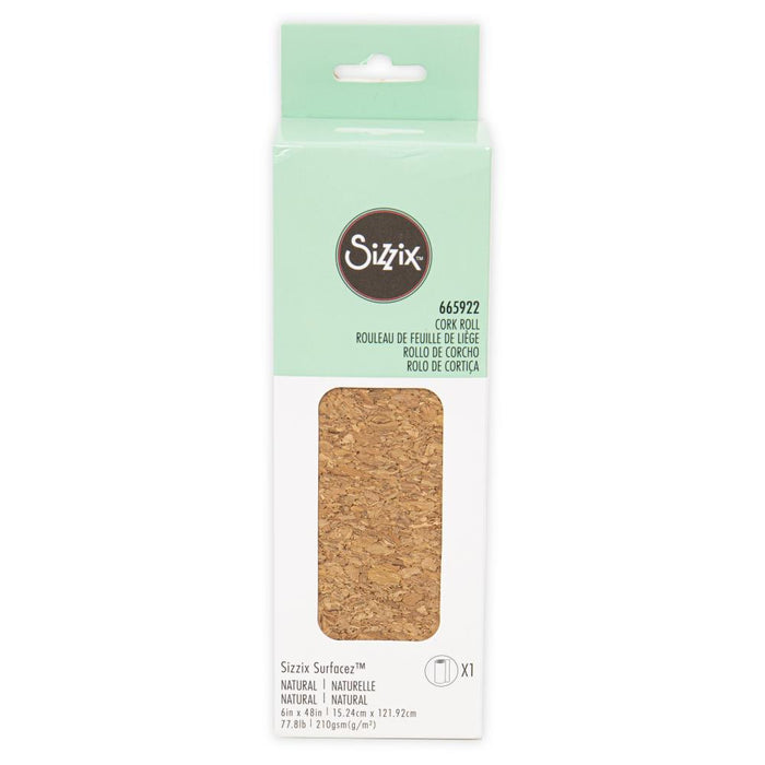 Sizzix - Surfacez Cork Roll 6"X48". Available at Embellish Away located in Bowmanville Ontario Canada.