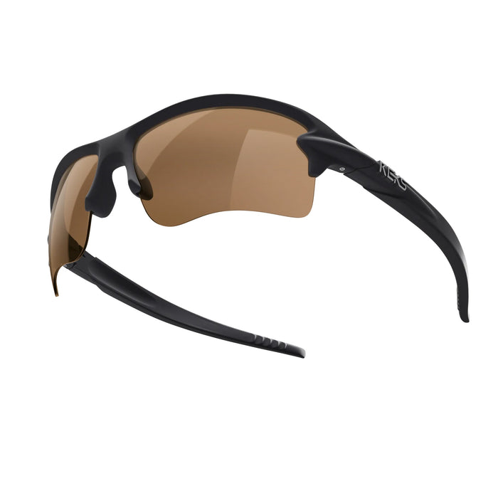 Single Vision / Solid Brown / None