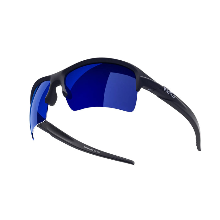 Single Vision / Solid Smoke / Solid Blue Mirror