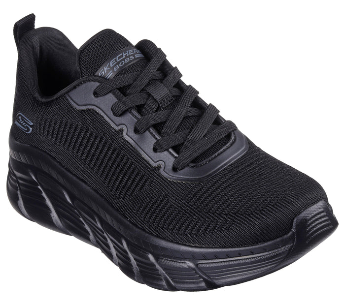 SKECHERS Slip-on bob mesh nero 117385 BOBS B FLEX-BBK