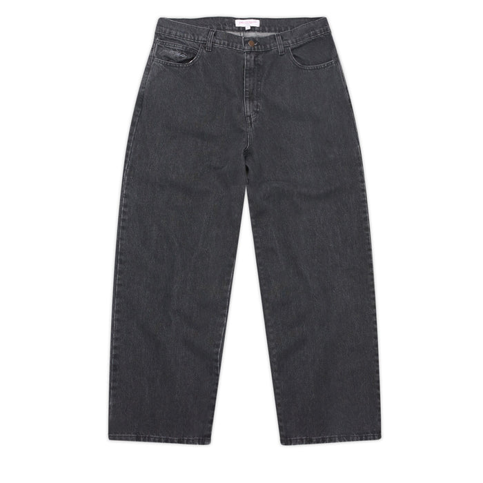 Slub Stain Phantasy Jeans (Black)