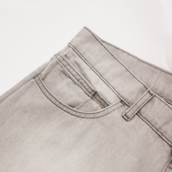 Slub Stain Phantasy Jeans (Silver)