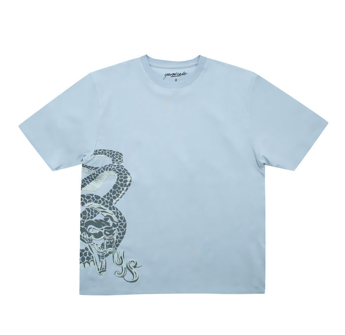 Snake EMB TShirt (Blue)