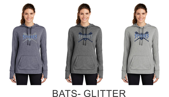 Spiders Wicking Unisex and Ladies Hoodie- 5 designs
