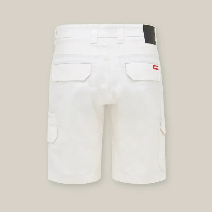 Stretch Canvas Mid Length Cargo Work Short | Y05411