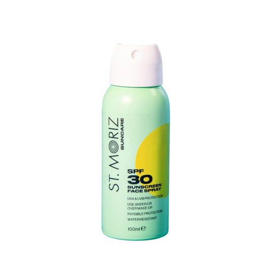 SUNSCREEN FACE SPRAY SPF30- Spray Facial Cu SPF 30 Cu Protectie Cu Spectru Larg UVA Si UVB