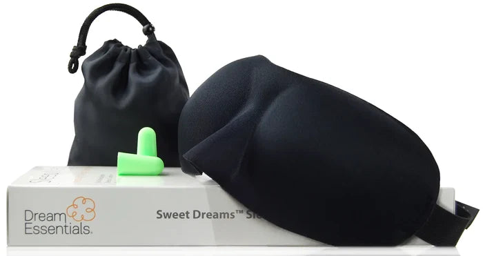 black dream essential sweet dreams sleep mask