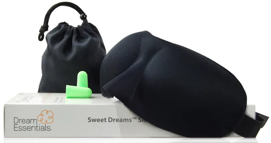 black dream essential sweet dreams sleep mask