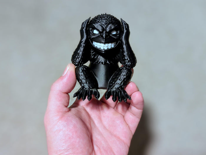 Three Wise Monkeys Dark Decor Set