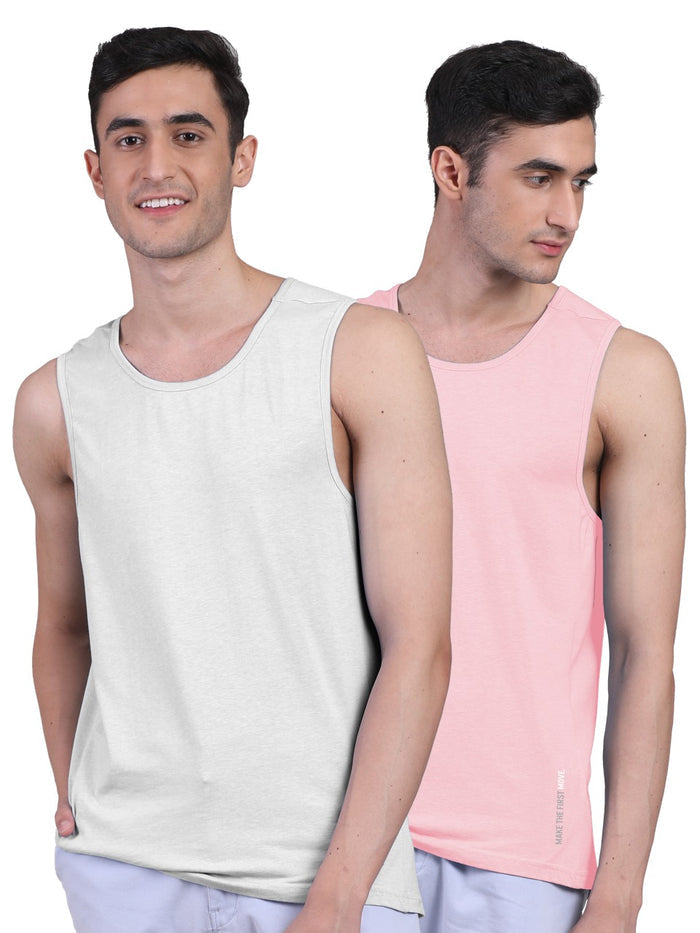 White; Pastel Peach / S / Men