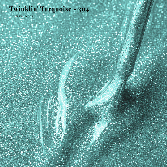 Twinklin' Turquoise - 304 - Polish Duo